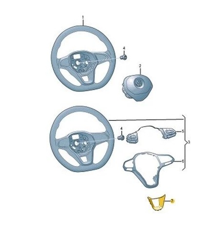 Guarnizione volante volkswagen - guarnizione,